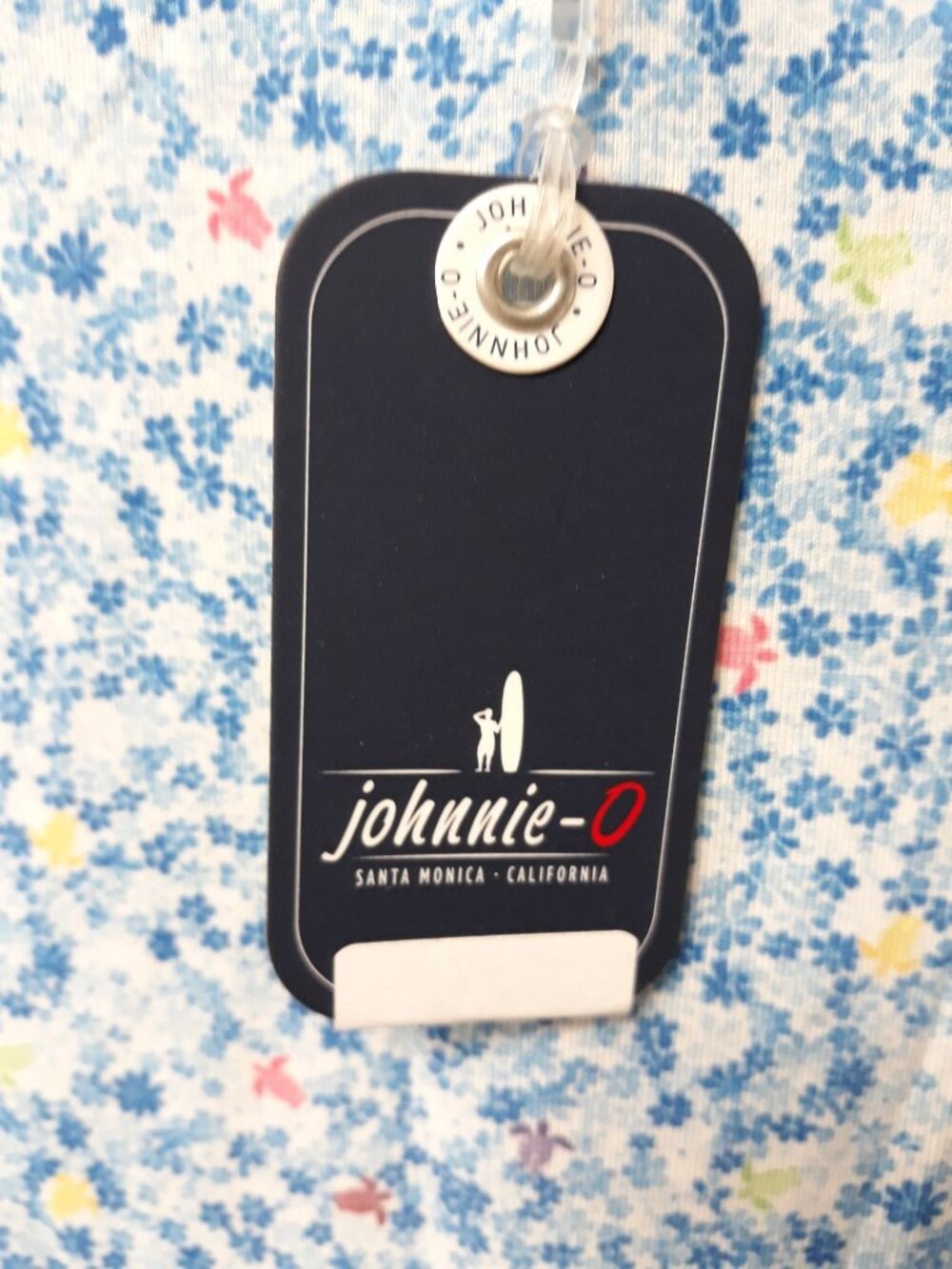 Johnnie-O Men's Golf Pull Over Shirt Blue Size L NEW WITH TAGS! - Picture 3 of 4